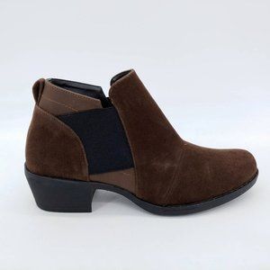 MKS Womens Ankle‎ Boots Booties Brown  7